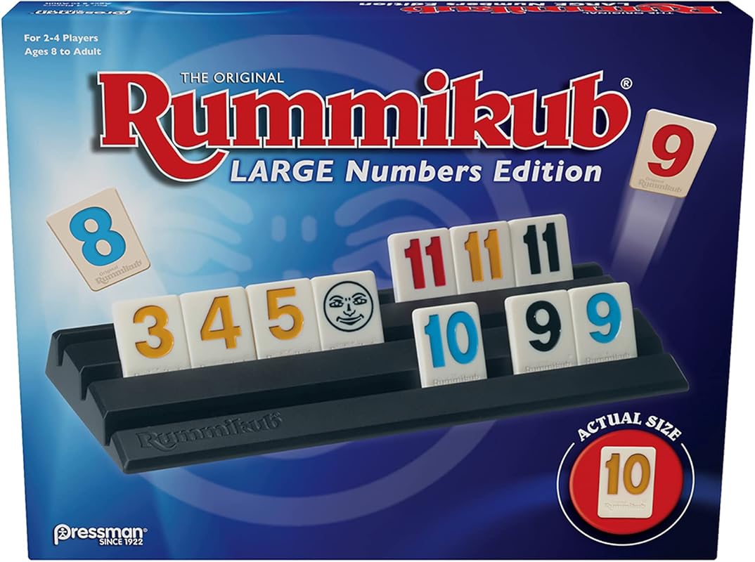 Pressman Rummikub Large Number Edition